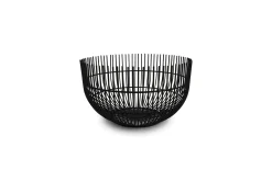 Servies|ohgreen Draadmand 21xh12cm zwart iris