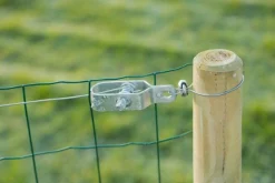 Tuinafsluiting En Hout|Ecocheques|ohgreen Draadspanklem verzinkt 2 stuks