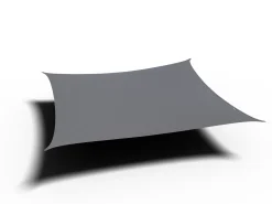 Schaduwdoeken|ohgreen Dreamsail schaduwdoek vierkant, 400x400cm, grijs