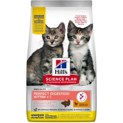 Werelddierendag|Hond Voeding|ohgreen Droogvoer voor kittens Perfect Digestion met kip en rijst 1.5 kg