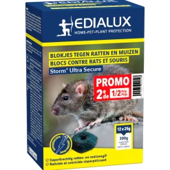 Ongedierte|ohgreen Duopack Storm Ultra Secure blokjes tegen ratten en muizen