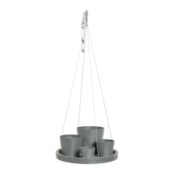 Kunststof|Ecocheques|ohgreen ECOPOTS HANG SAUCER 36CM BLAUW