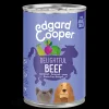 Hond Voeding|ohgreen Edgard & cooper, blik voor adult honden met rund, 400g