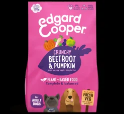 Hond Voeding|ohgreen Edgard & cooper, hondenbrokken voor adult plant based wortel, 7kg