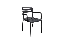 Tuinmeubelen|ohgreen Effie armstoel zwart