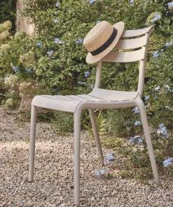 Tuinmeubelen|ohgreen Effie armstoel zwart