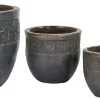 Aardewerk|ohgreen Egg pot geglazuurd d28h28