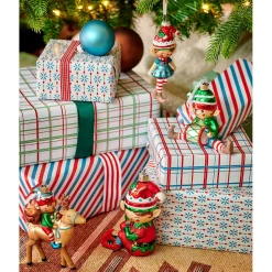 Thema Holiday|Kerstornamenten|ohgreen Elf glas met muts