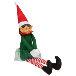 Thema Holiday|Kerstdecoratie|ohgreen Elf zilou h40cm