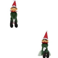Thema Holiday|Kerstdecoratie|ohgreen Elf zilou h40cm