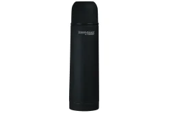 Onderweg|ohgreen Everyday ss fles 0.5 l zwart rubber