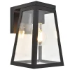 Verlichting|Ecocheques|ohgreen Fia solar wandlamp zwart e27 2ww