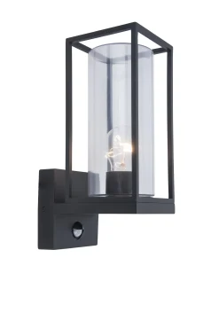 Verlichting|Ecocheques|ohgreen Flair wandlamp met sensor mat zwart e27 40w