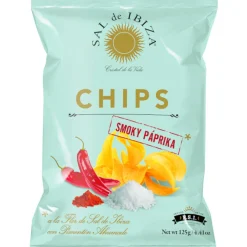 Voeding|ohgreen Fleur de sel chips smoky paprika 125g