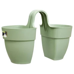 Kunststof|Ecocheques|ohgreen FLOWER TWIN 21CM PISTACHEGROEN
