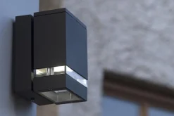 Verlichting|Ecocheques|ohgreen Focus wandlamp led donkergrijs