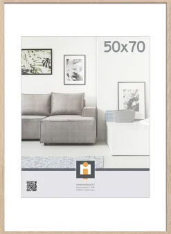 Sfeermakers|ohgreen fotolijst livorno vintage eik 50x70 cm