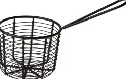 Servies|ohgreen Frietmandje zwart Ø10 cm