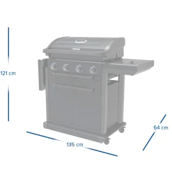 Bbq|ohgreen Gasbarbecue 4 Series Onyx S