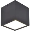 Verlichting|ohgreen Gemini plafondlamp donker grijs led 6.9w