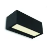 Verlichting|Ecocheques|ohgreen Gemini wandlamp mat zwart led 21w