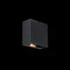 Verlichting|Ecocheques|ohgreen Gemini wandlamp mat zwart led 10w