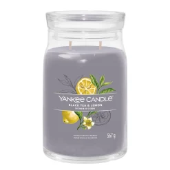 Geuren|ohgreen Geurkaars black tea & lemon l jar