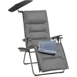 Tuinmeubelen|ohgreen Gewatteerde fauteuil en accessoires - Ash Grey
