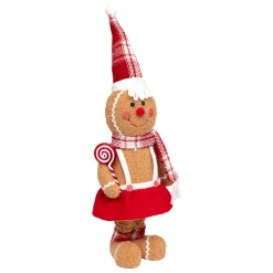 Thema Holiday|Kerstdecoratie|ohgreen Gingerbreadman h89cm