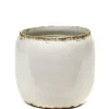 Potten En Vazen|ohgreen Glazed shades Pot costa m white d21h21