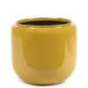 Potten En Vazen|ohgreen Glazed shades Sierpot costa 21x21x21 honey