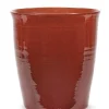 Potten En Vazen|ohgreen Glazed shades Sierpot lines l40xb40xh44 rood