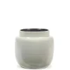 Potten En Vazen|ohgreen Glazed shades Sierpot l23xb23xh21 l.grijs