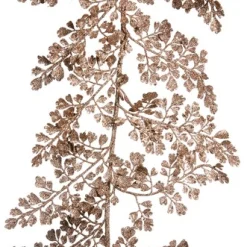 Kerstdecoratie|ohgreen Glitterguirlande met fijne blaadjes