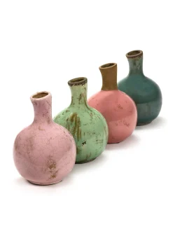 Potten En Vazen|ohgreen Gold & Pastel Vaas l l17xb17xh24cm ass/4 mix