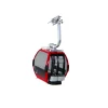 Lemax Kerstdorpen|ohgreen Gondel omega iv rood-zwart 1:32
