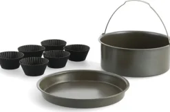 Keukentoestellen|ohgreen Greenpan airfryer accessories 8-delige bakset