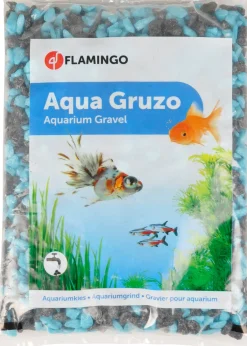 Grind|ohgreen Grind gruzo turkoois-zwart 1kg