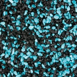 Grind|ohgreen Grind gruzo turkoois-zwart 1kg