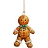 Thema Holiday|Kerstornamenten|ohgreen Hanger vintage cookie bruin