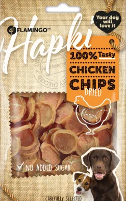 Hond Voeding|Werelddierendag|ohgreen Hapki kippenchips 85gr
