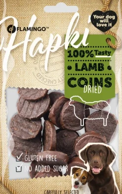 Werelddierendag|Hond Voeding|ohgreen Hapki lamb coins 85gr