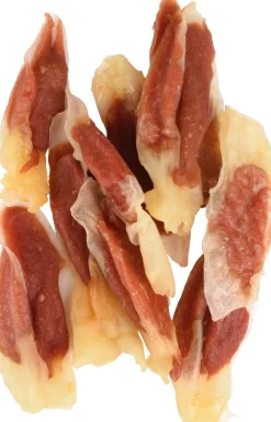 Werelddierendag|Hond Voeding|ohgreen Hapki rabbit ear wrapped with duck 85gr