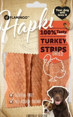 Werelddierendag|Hond Voeding|ohgreen Hapki turkey strips 85gr