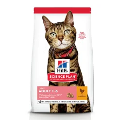 Kat Voeding|Werelddierendag|ohgreen Hill's science plan adult light kattenvoer kip 1,5kg