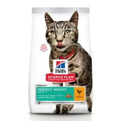 Werelddierendag|Kat Voeding|ohgreen Hill's Science Plan Adult Perfect Weight kattenvoer kip 2,5kg