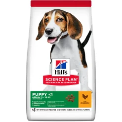 Hond Voeding|Werelddierendag|ohgreen Hill's Science Plan Puppy Medium hondenvoer kip 12kg