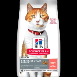 Werelddierendag|Kat Voeding|ohgreen Hill's science plan sterilised cat adult kattenvoer met zalm zak 300g