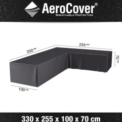 Accessoires En Onderhoud|ohgreen Hoes lounge L rechts 330x255x100xh70cm