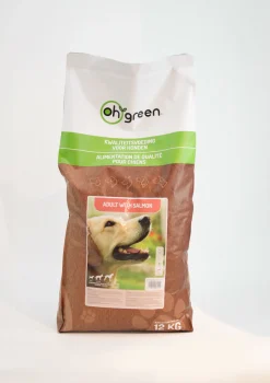 Werelddierendag|Hond Voeding|ohgreen Hondenbrokken adult salmon 12kg